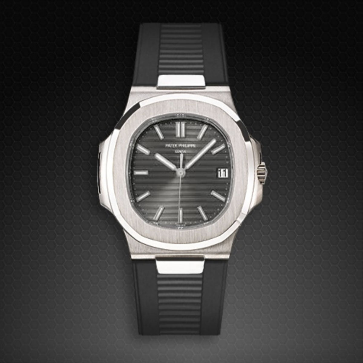 Patek Philippe - Rubber B strap for Nautilus 5711 WG / RG / YG(1:1 replica) - Top club