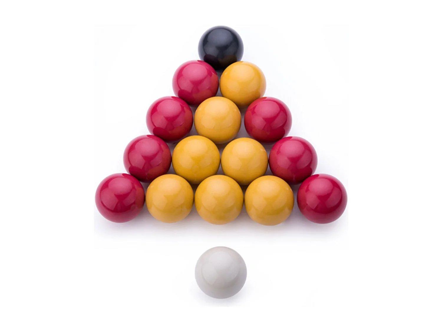 Lot de 16 Billes de Billard 