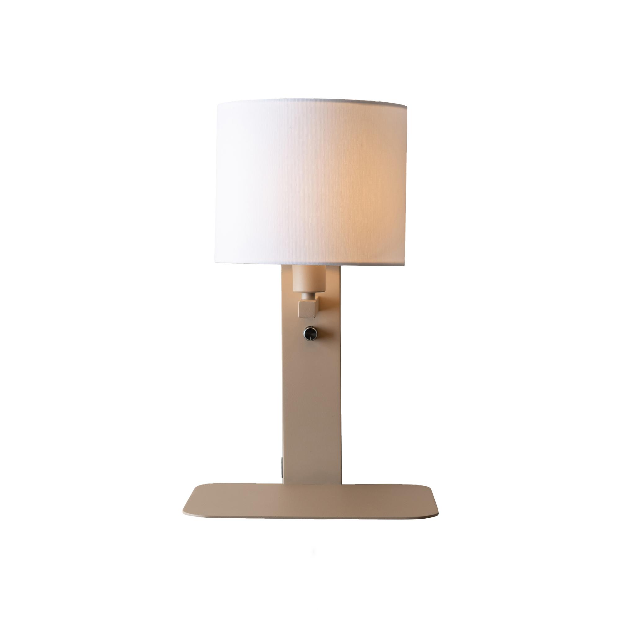 it's about RoMi Florence Wandlamp H 42 cm - Bruin / Wit
