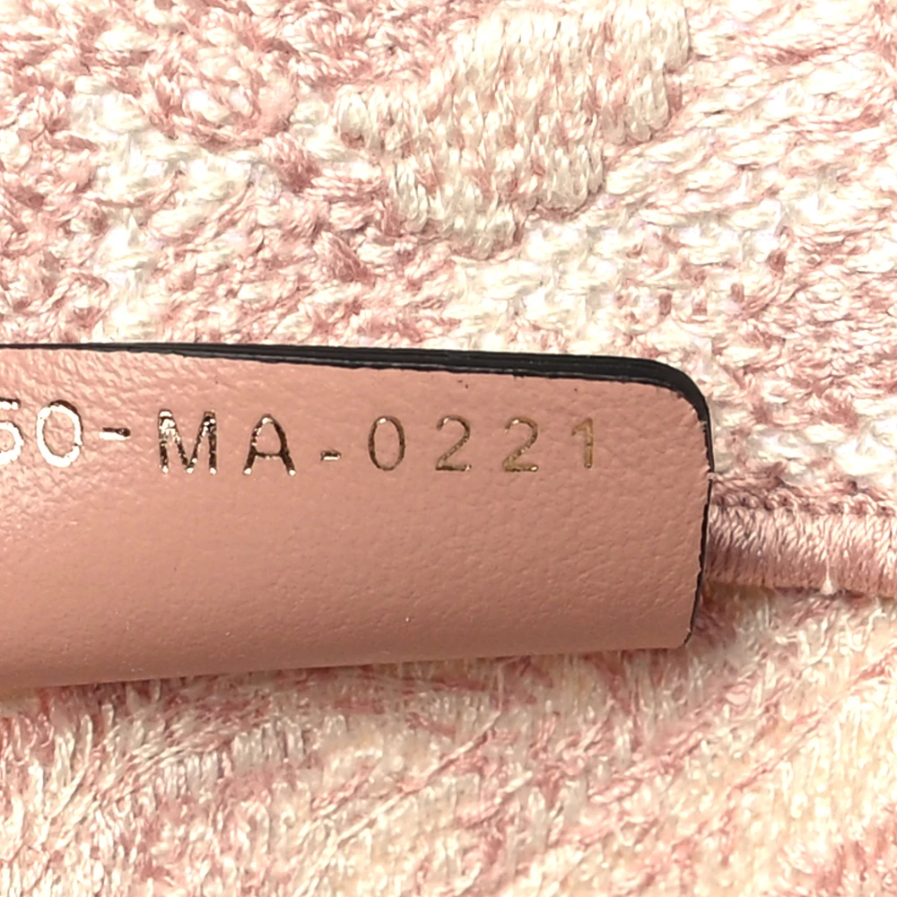 Superfake Dior Book Tote in Pink Embroidered Canvas1:1High-quality replica