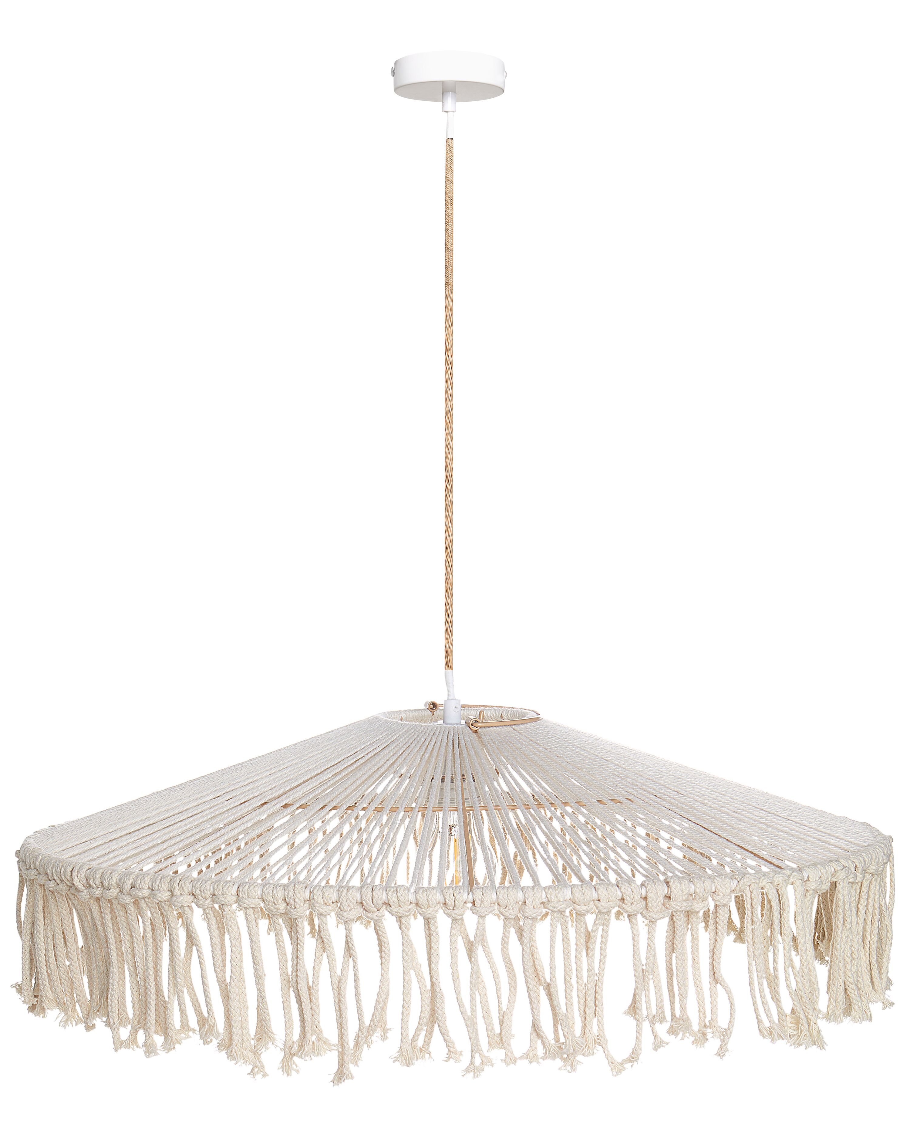 Pendant Lamp AKOBO Paper Rope Beige