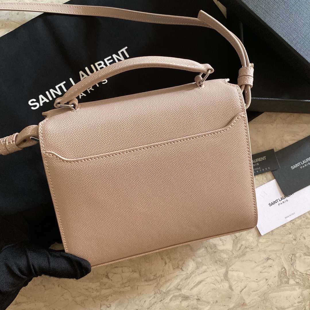 CASSANDRA MONOGRAM CLASP BAG IN MATTE PYTHON1:1High-quality replica