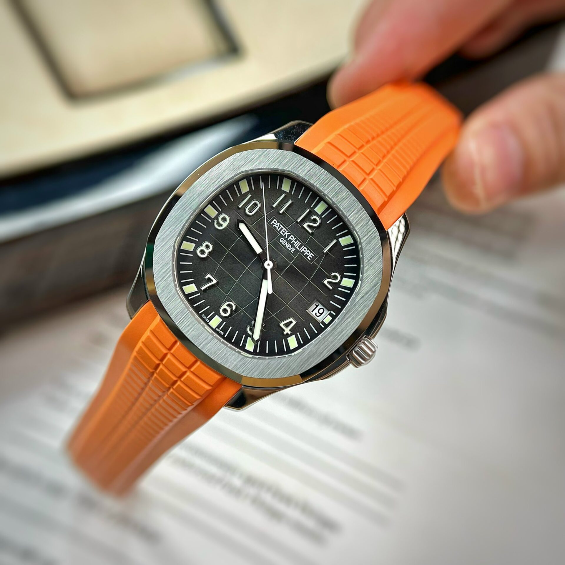 Patek Philippe Best Replica Watch Aquanaut 5167A Gray Dial 3K Factory 40mm - Top club