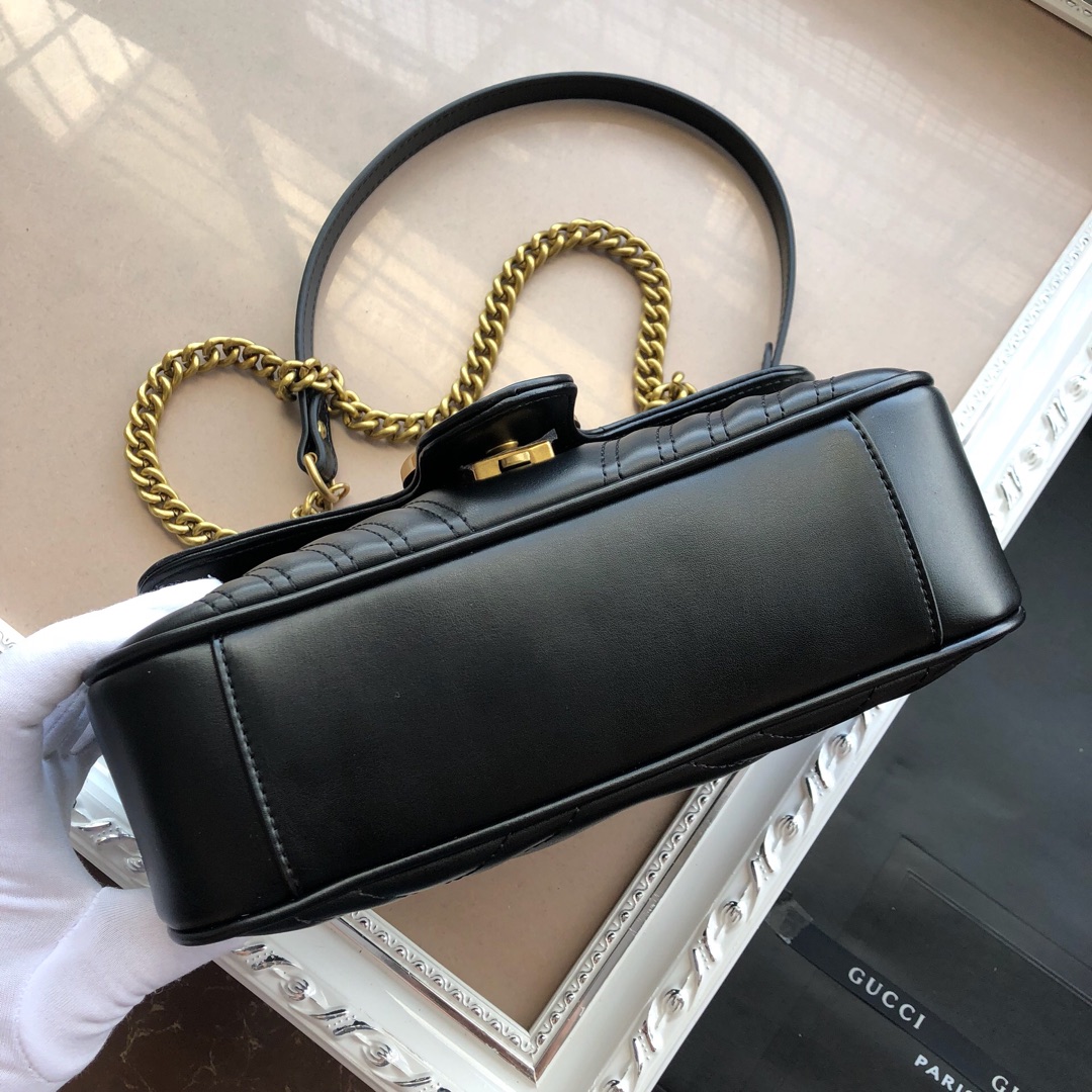 Replica Gucci Marmont Small Matelasse Shoulder Bag Nano/22Cm/26Cm1:1High-quality replica
