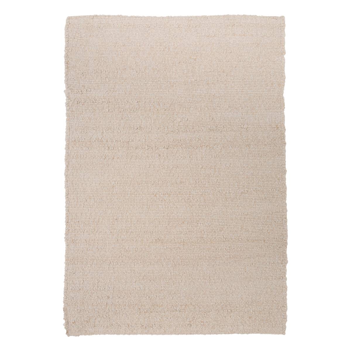 Wool effect rug "Volna" Ivory, 170x118 cm