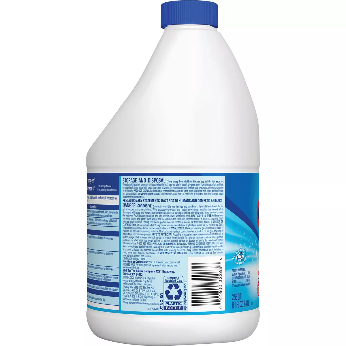 Clorox 81 Oz. Disinfecting Bleach