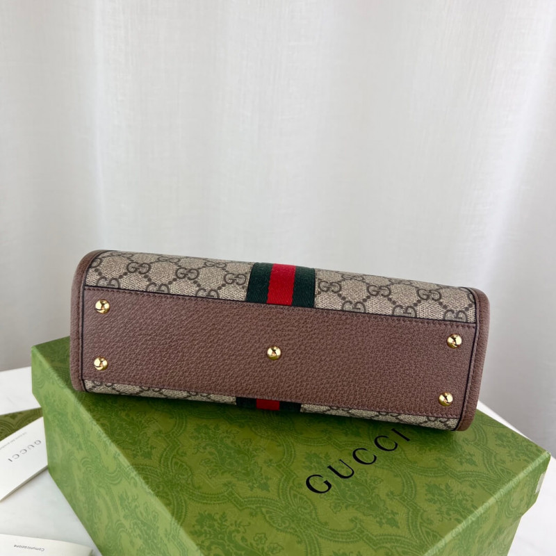 Replica Gucci Ophidia Small Tote With Web 693724 Brown1:1High-quality replica