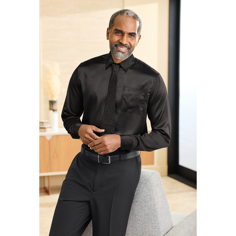 3-Piece Shirt/Tie/Pocket Square Set - MIDNIGHT VELVET CATALOG