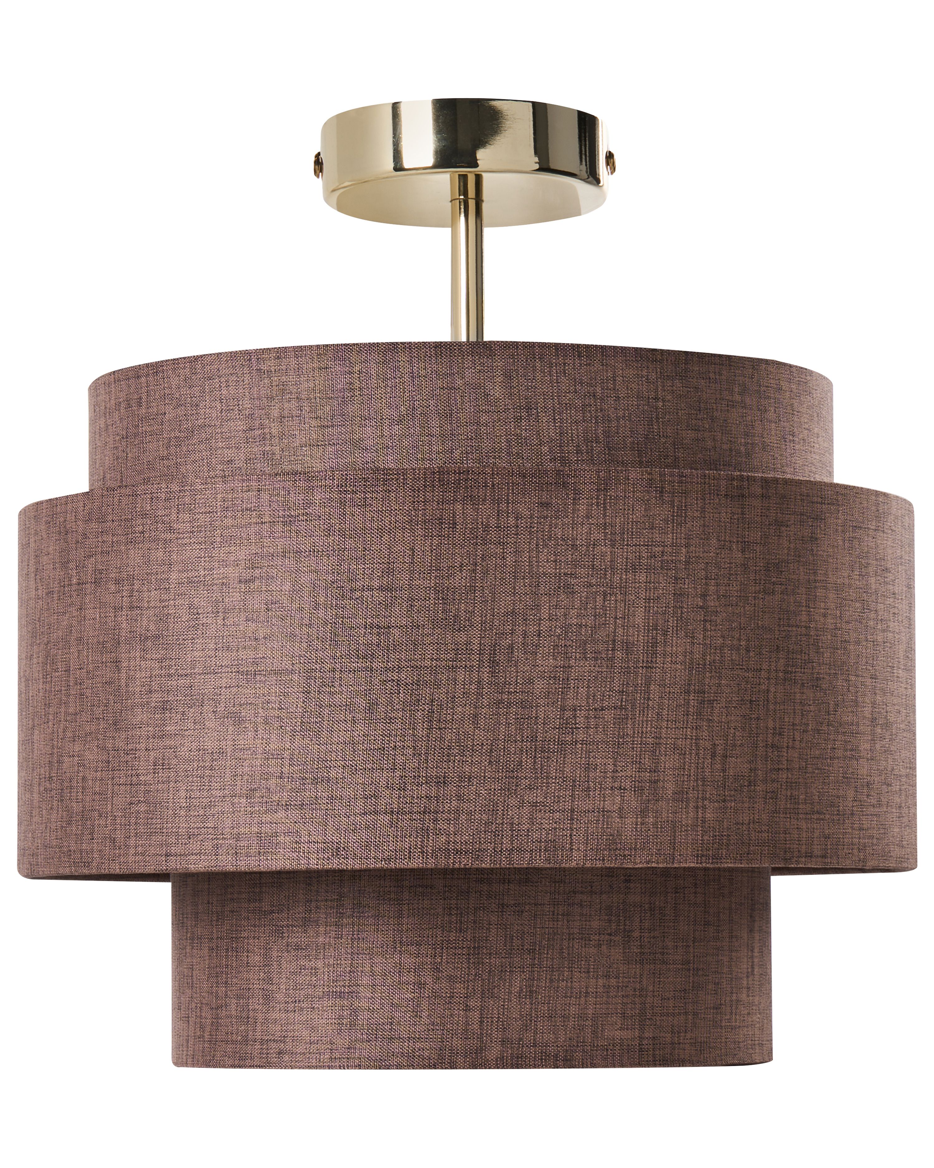 Pendant Lamp LUKAGO Linen Brown