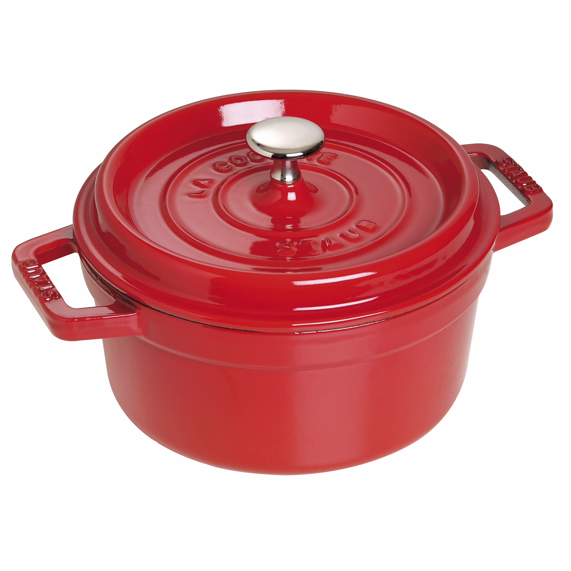 Staub Cast Iron 2.75-qt Round Cocotte - Basil - Image 14
