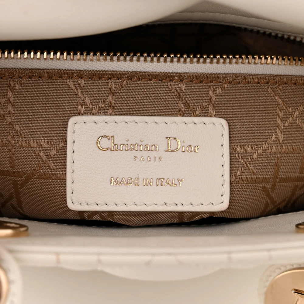 Replica Dior White Cannage Handbag – Premium Mirror Quality