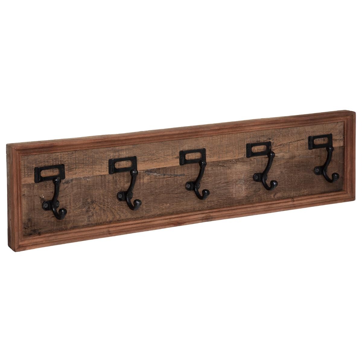 Coat hook "Paolo" Brown, 5 hooks