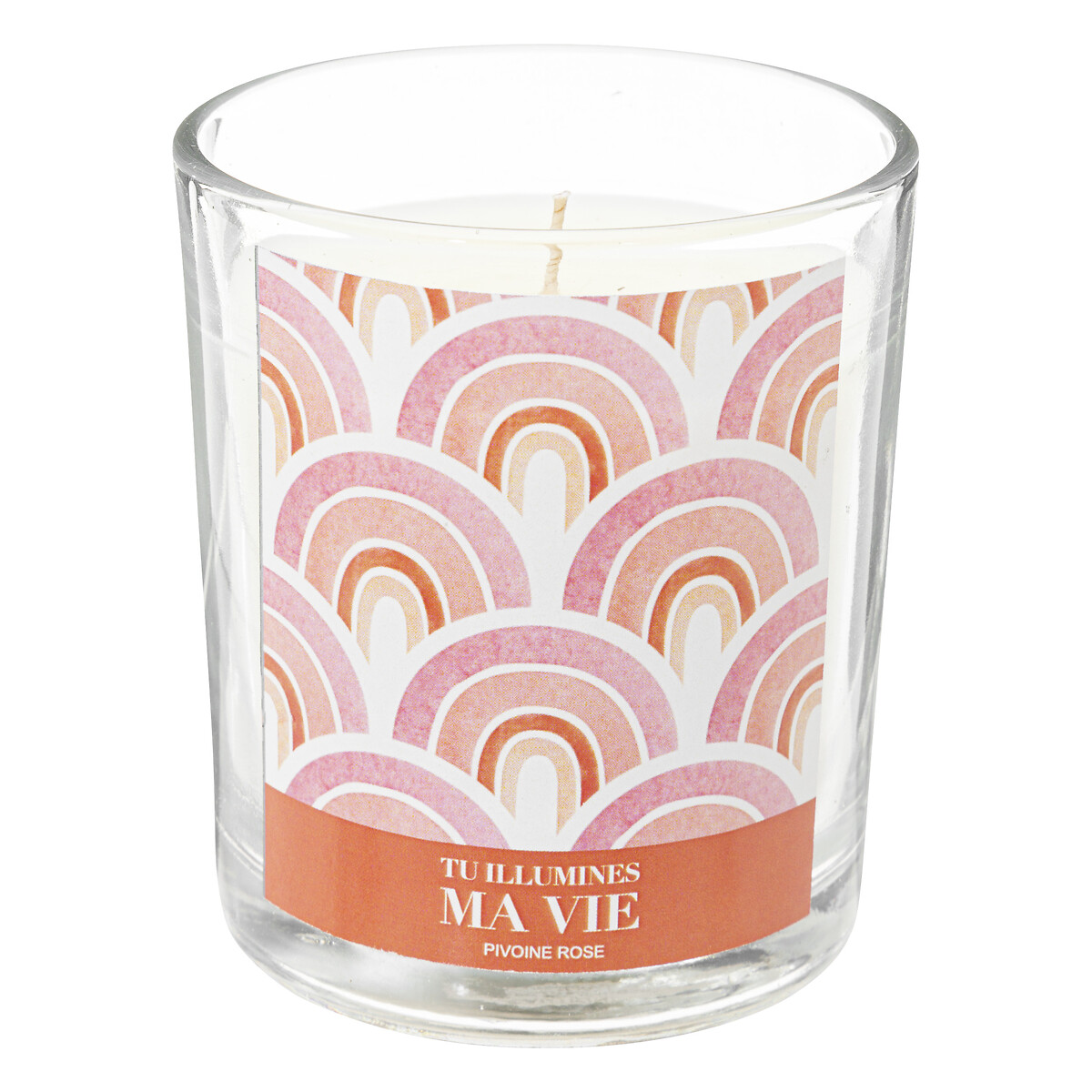 Scented candle "Jomy" Pink peony, 200g