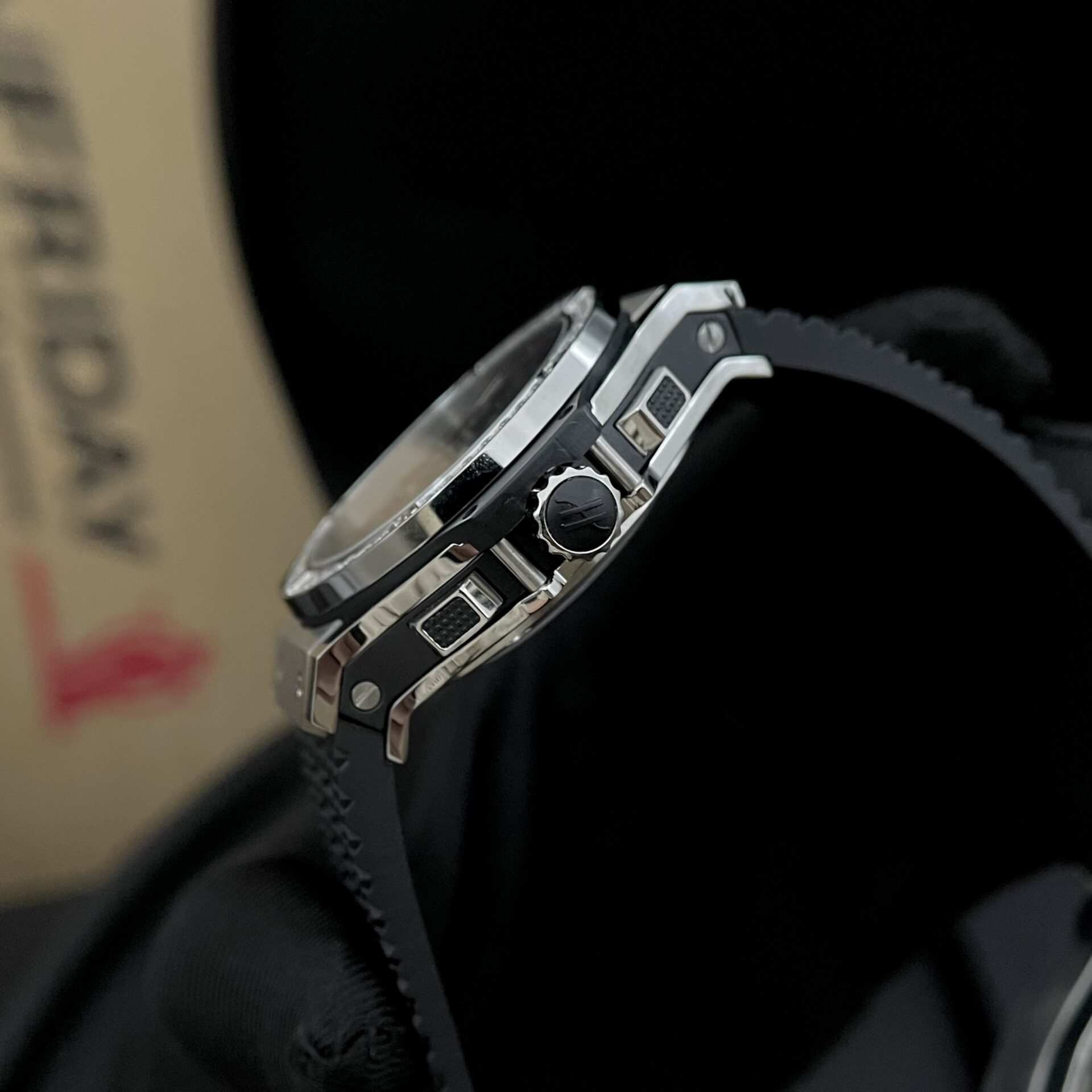 Hublot Replica 1:1 Watch Big Bang Chronograph With Diamond Bezel 44mm - Top club