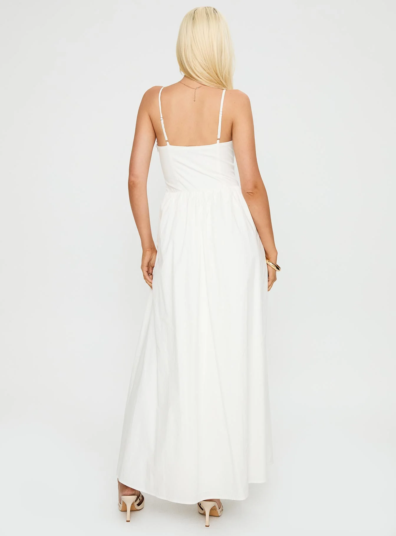Princess Polly Ceremonious Maxi Dress White