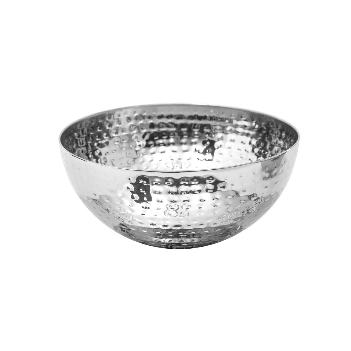 Salad bowl"Martele" D.19 cm, Silver