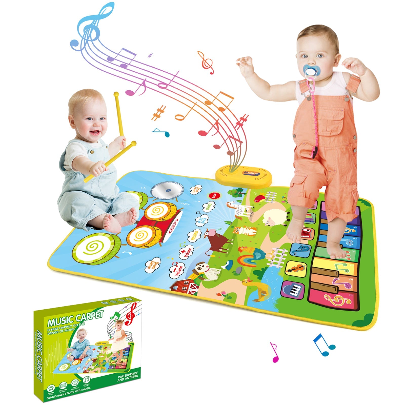 MuziekMat | Interactieve Piano Speelmat