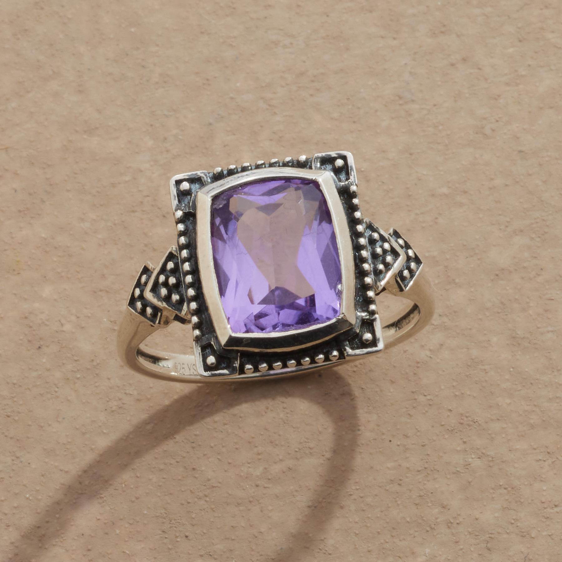 Renee Amethyst Ring - Sundance Clothing