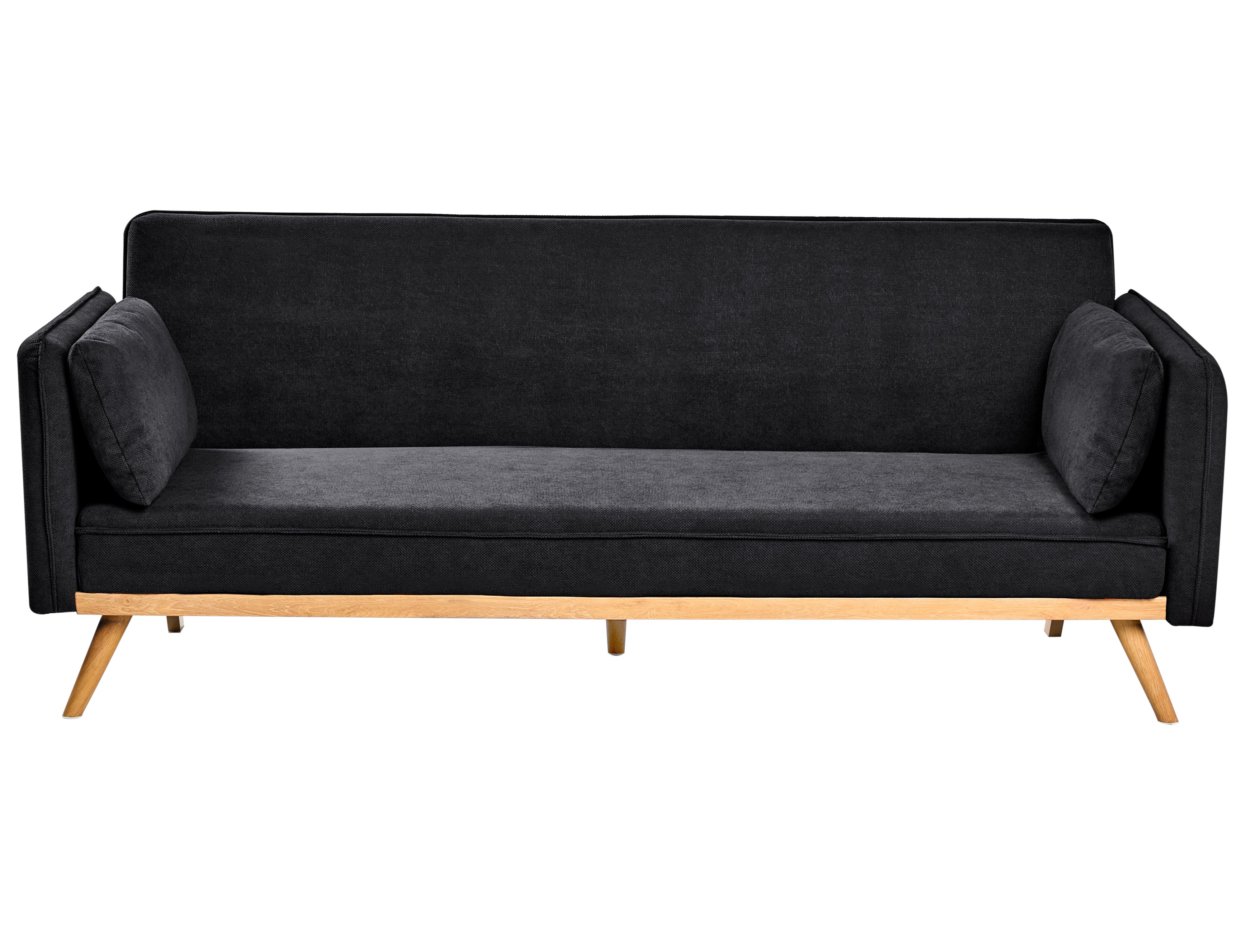 Sofa Bed ASAA Fabric Black