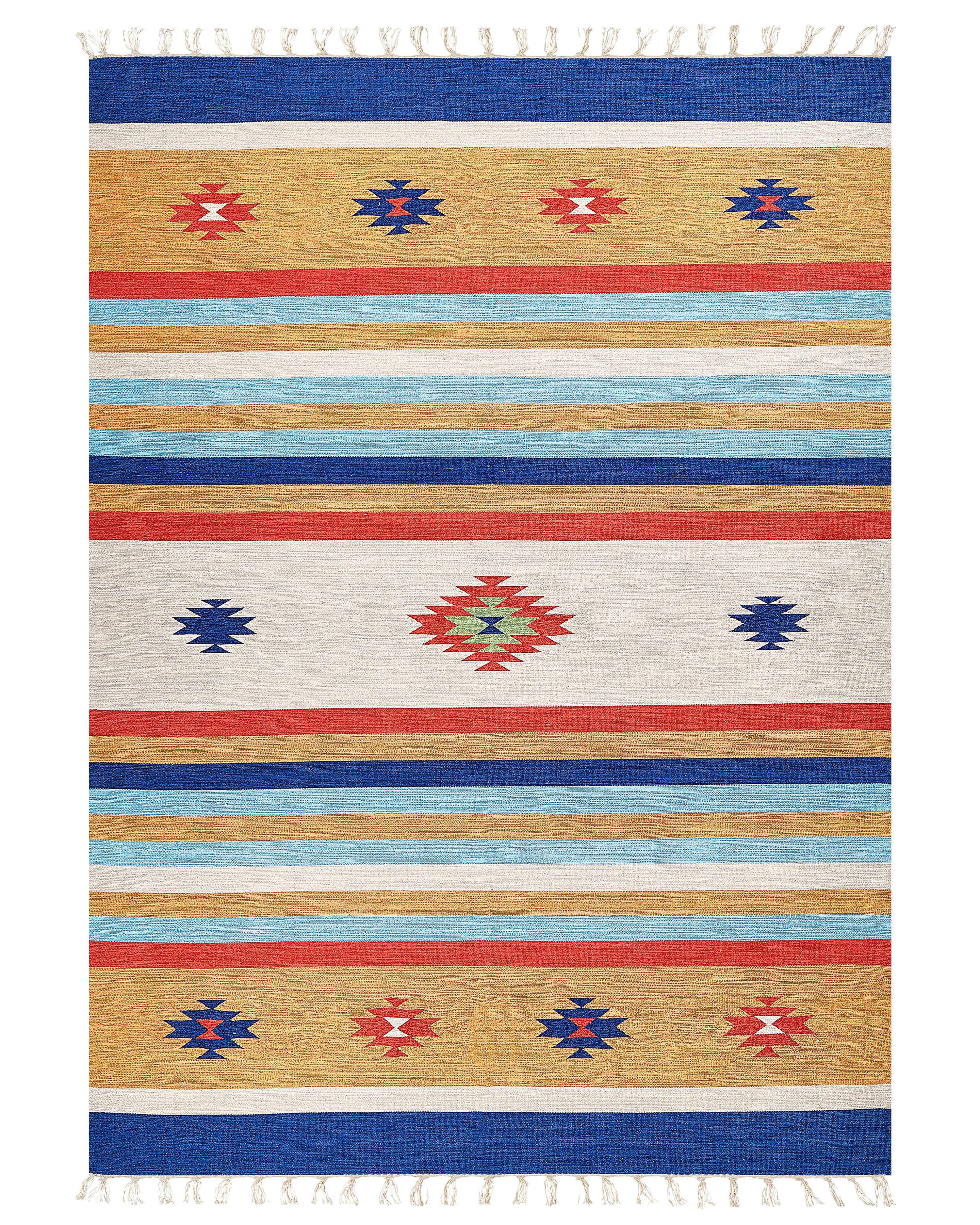 Rug TARONIK Multicolour 200 x 300 cm Cotton Kilim