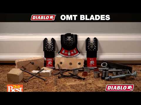 Diablo Starlock 1-1/4 In. Carbide Oscillating Blade for General Purpose Cuts (3-Pack)