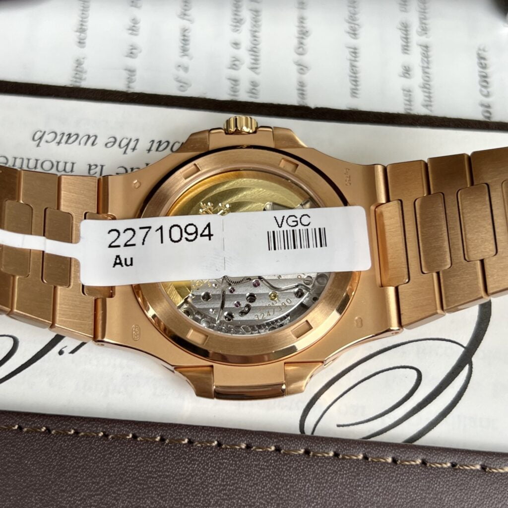 Patek Philippe Best Replica Watch Nautilus 5711 Gold Wrapped Brown Dial 3K Factory 40mm - Top club