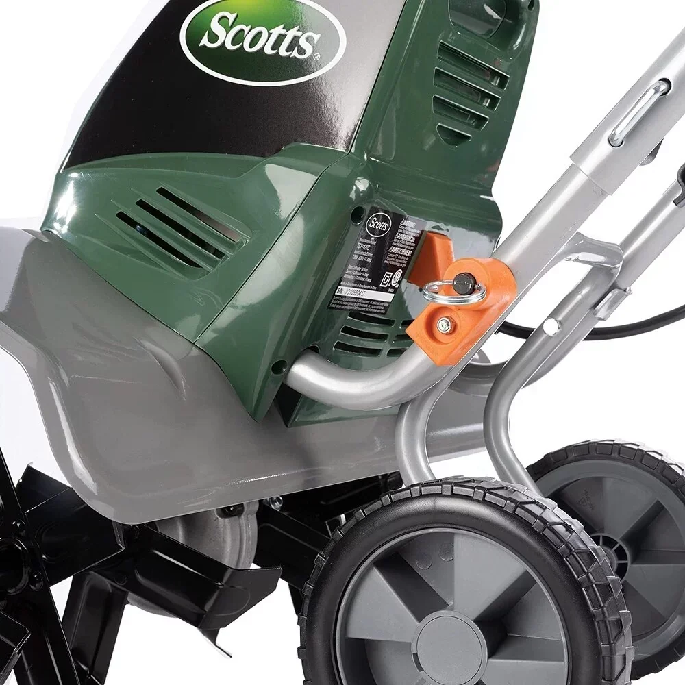 Scotts Outdoor Power Tools Electric Garden Tiller Cultivator, 14 Amp, 20-Inch, Green - Image 5 Scotts Outdoor Power Tools Electric Garden Tiller Cultivator, 14 Amp, 20-Inch, Green - Image 5