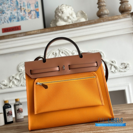 Hermès Herbag Zip 31 Bag | 31x25x10 cm | Luxury Canvas & Leather Shoulder Bag for Women | Spacious Everyday Hermès Tote1:1High-quality replica