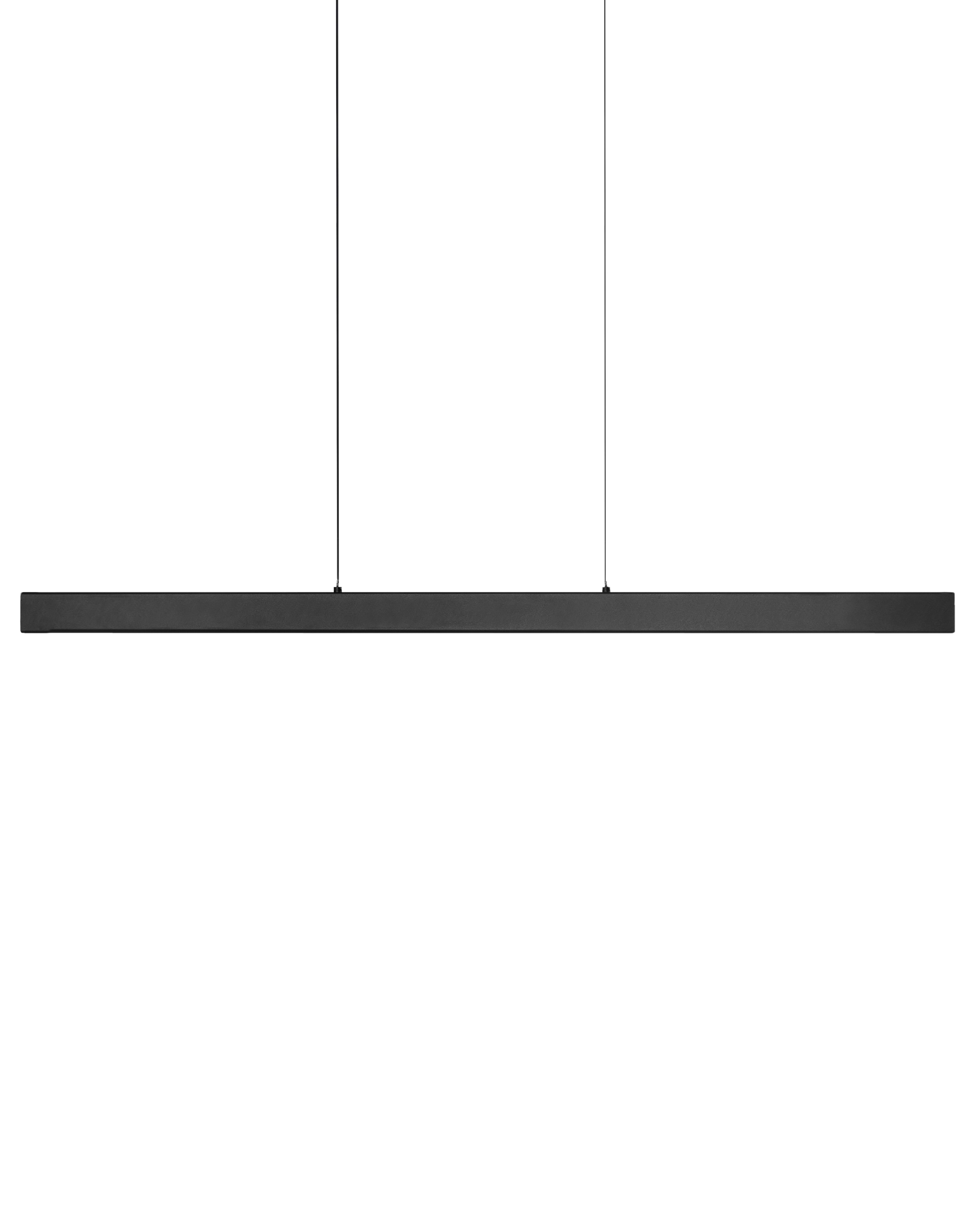 LED Pendant Lamp ARENAS with Remote Black
