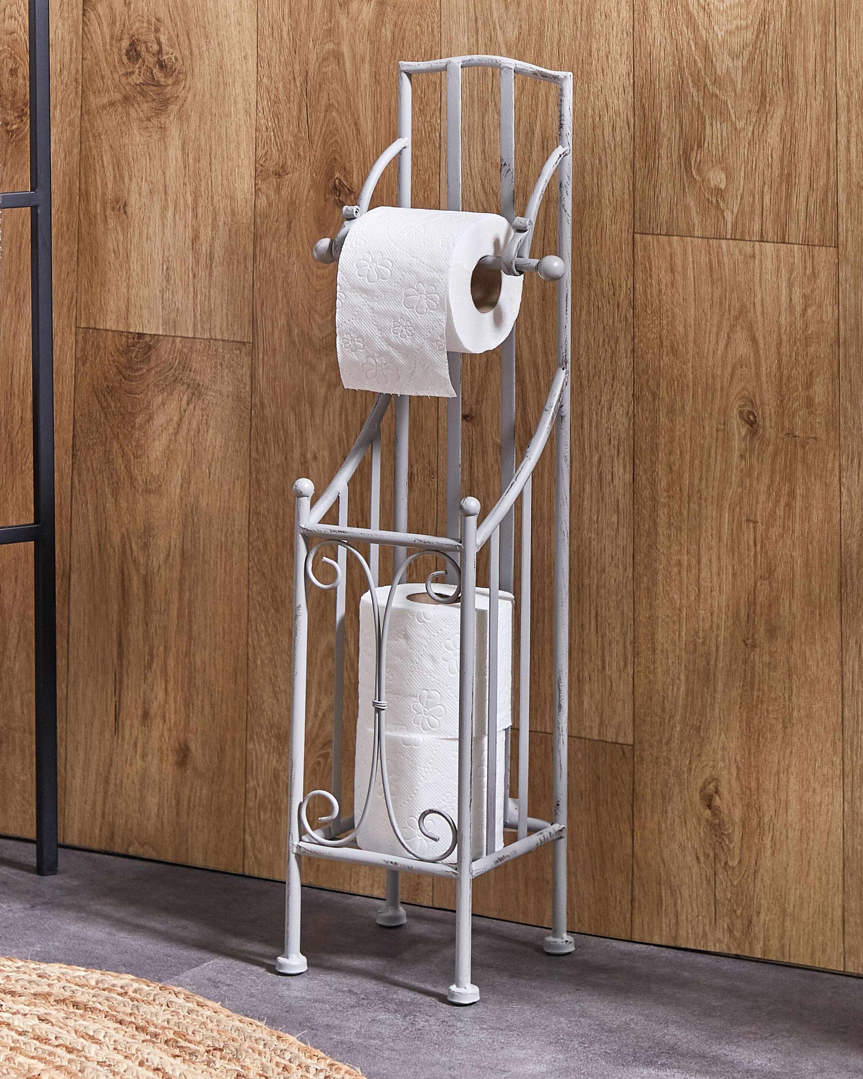 Toilet Paper Holder BRISA Metal Grey