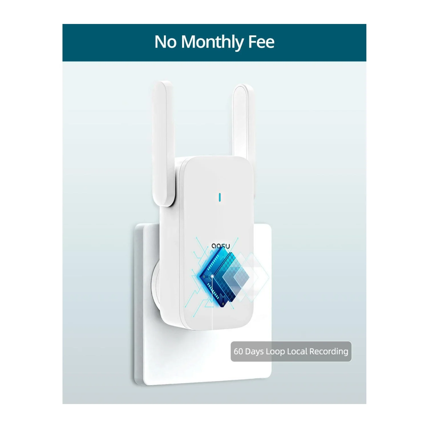 AOSU Waterproof Video Doorbell Ultra with 5MP Ultra HD Camera and HomeBase - Image 3