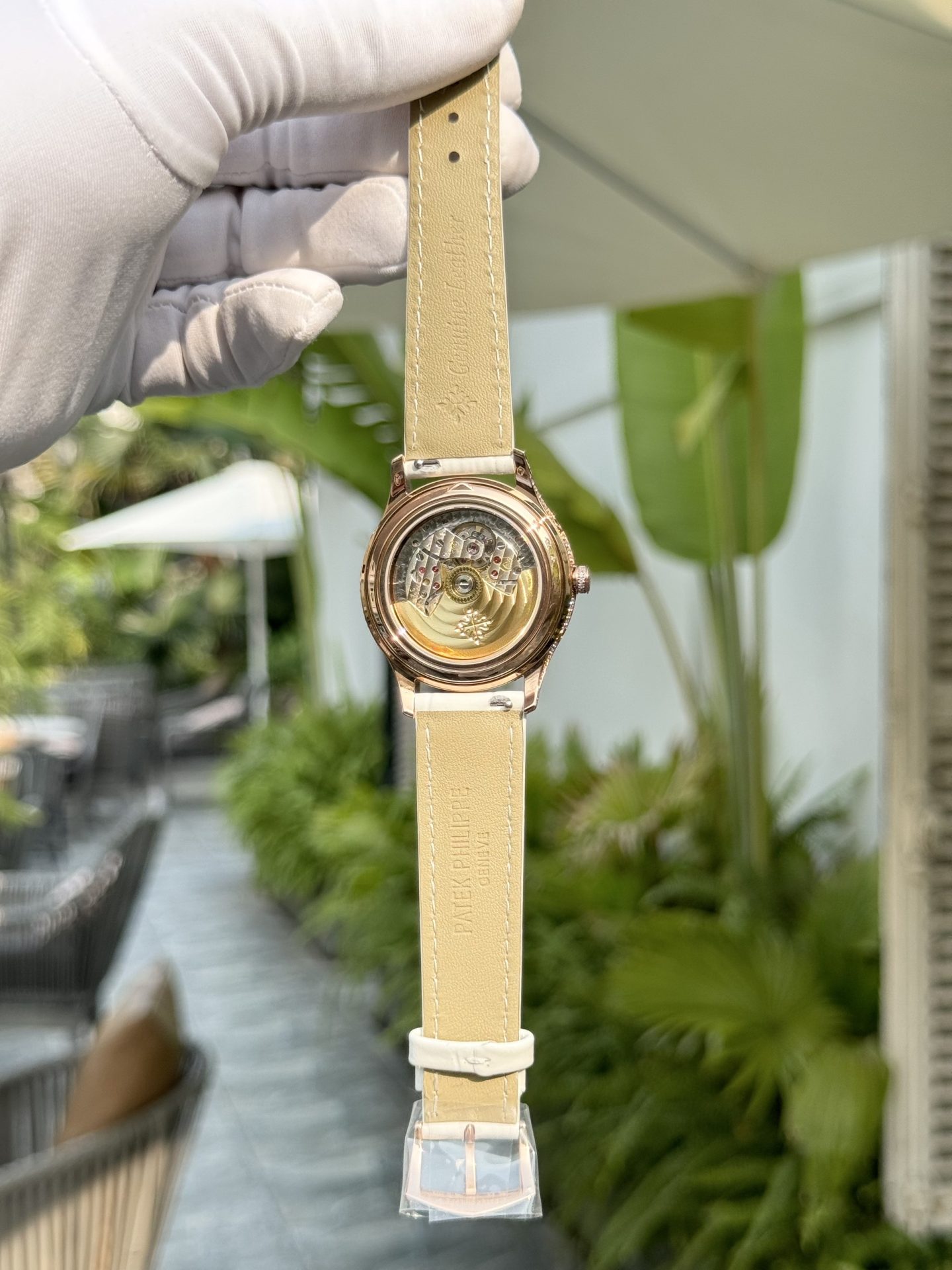 Patek Philippe Replica Watch Complications 4947R White Leather Strap 38mm - Top club