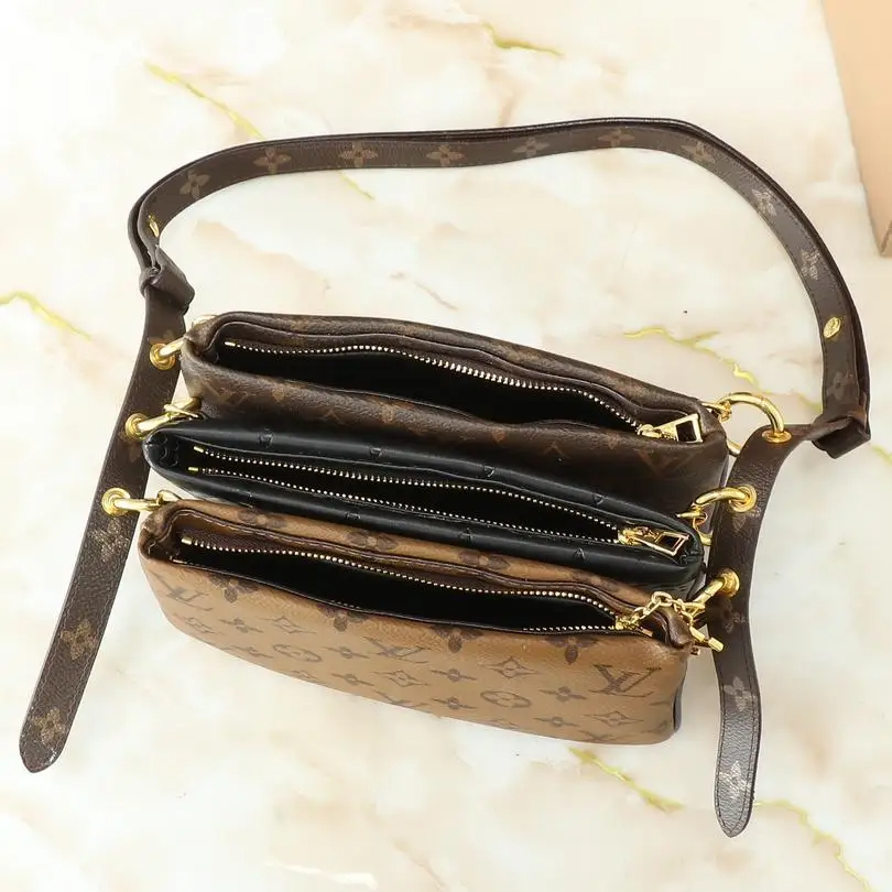 Louis Vuitton LV Lv3 Nicolas Ghesquière Clutch Bag Crossbody Bag Shoulder Bag M454121:1High-quality replica