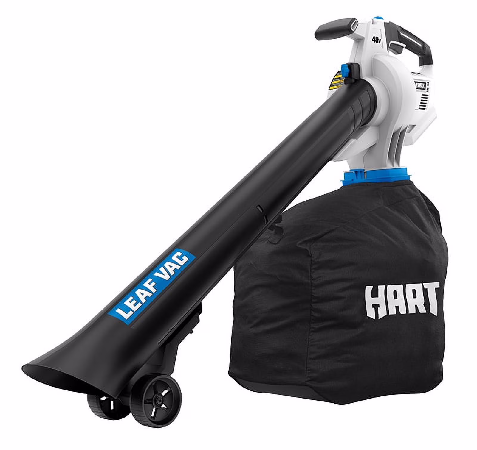 HART 40V Cordless Leaf Vacuum Kit, (1) 4.0Ah Lithium-Ion Battery - Image 3