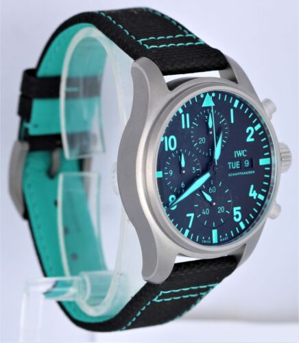 IWC Pilot Chronograph AMG MERCEDES Petronas IW388108 41mm Titanium B+P(1:1 replica) - Top club