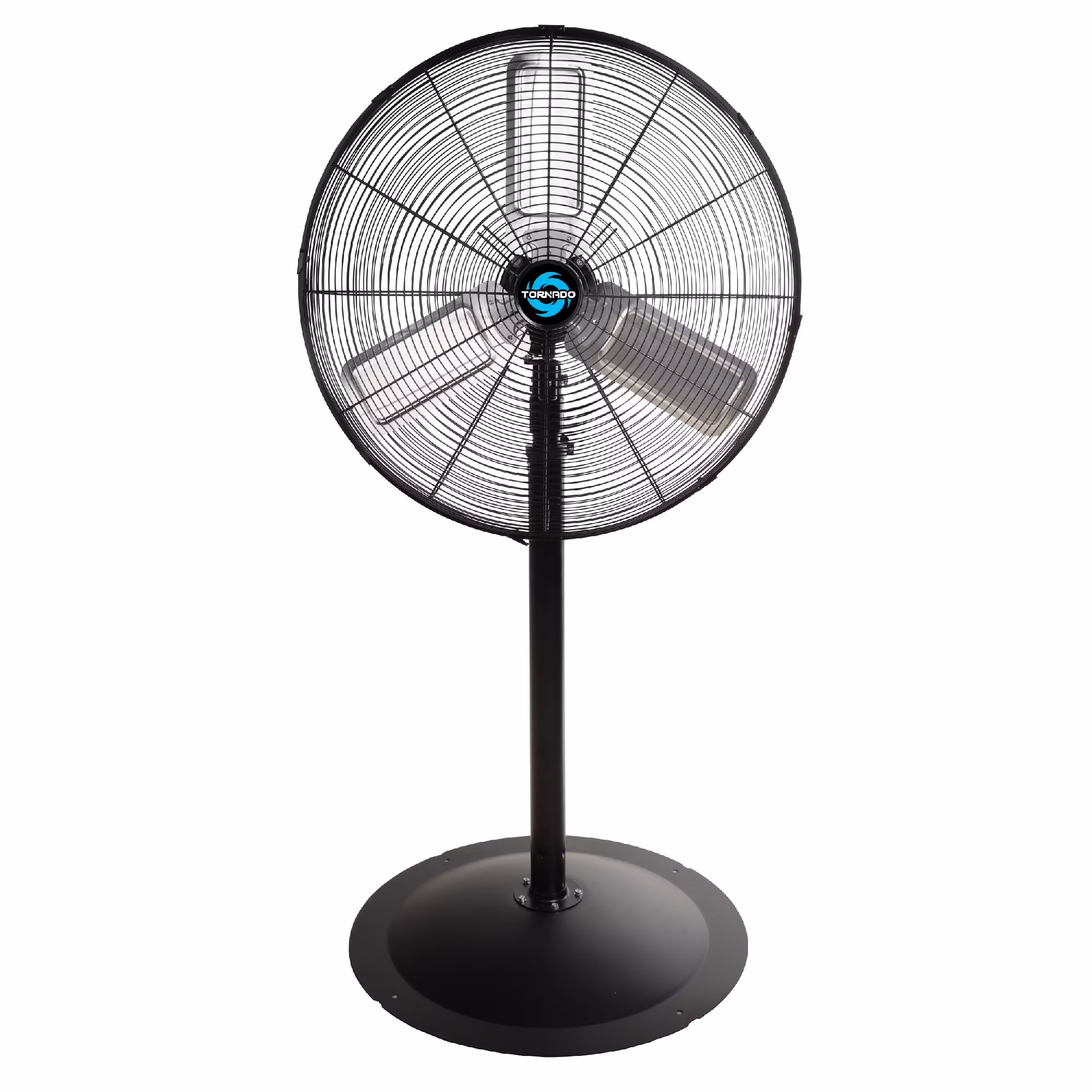 Tornado - 20 Inch High Velocity Metal Oscillating Pedestal Fan - Commercial, Industrial Use Water-Resistant - Image 7