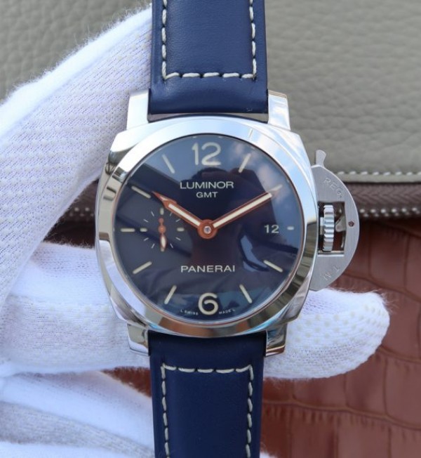Replica Panerai VSF PAM688 Blue Dial Blue Leather Strap P.9001 Super Clone - Top club