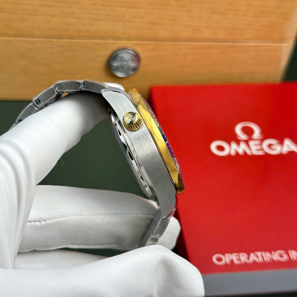 Omega Best Copies Watch Seamaster Diver 300M Chronograph Dial Blue N1 Factory 44mm - Top club