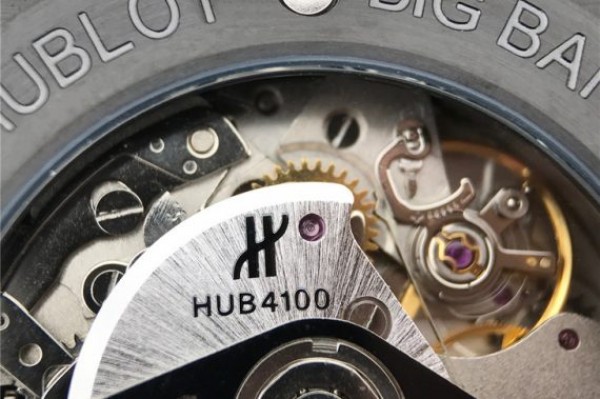 Replica Hublot Big Bang 44mm Full Ceramic Black Dial Black Rubber Strap HUB4100 - Top club