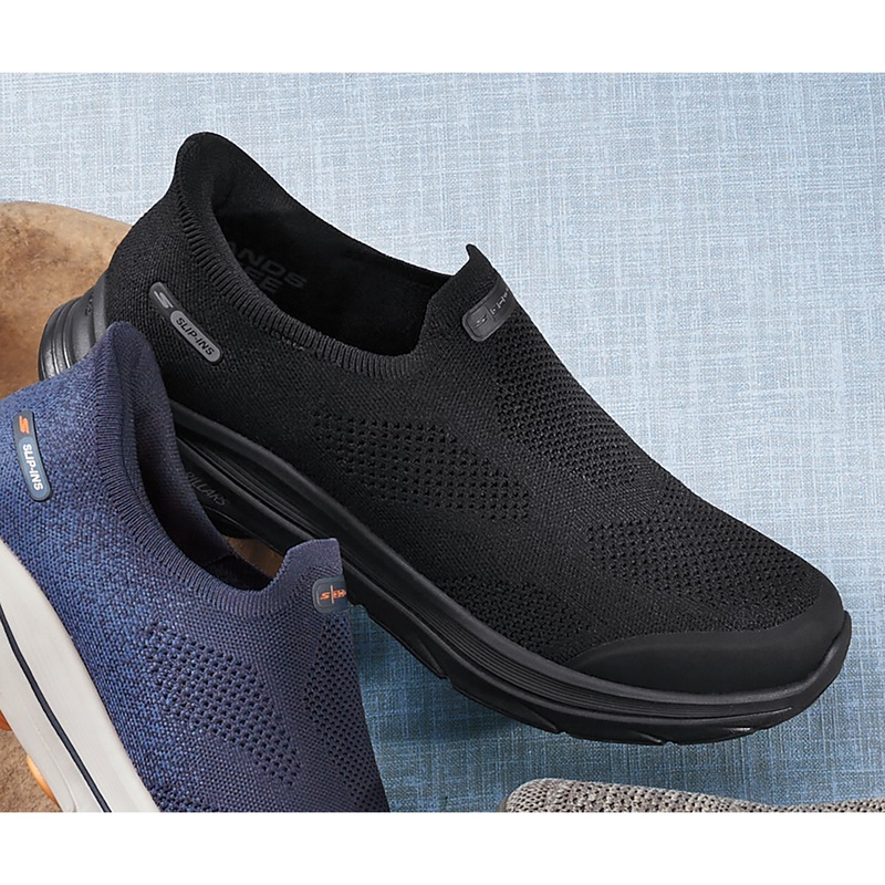 Skechers Men’s Slip-Ins GO WALK 8 - MIDNIGHT VELVET CATALOG