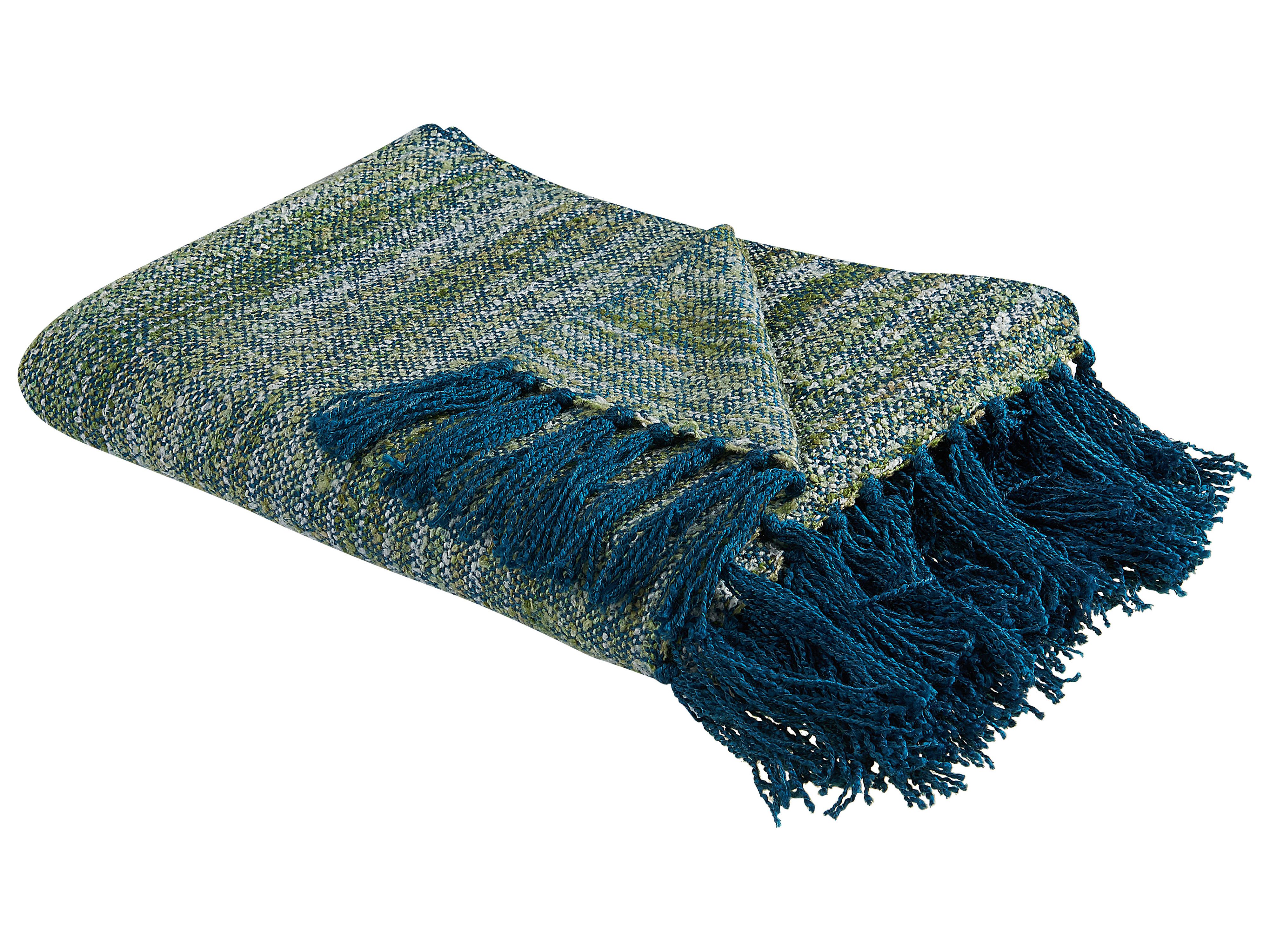 Blanket PAIRE Fabric 130 x 170 cm Teal