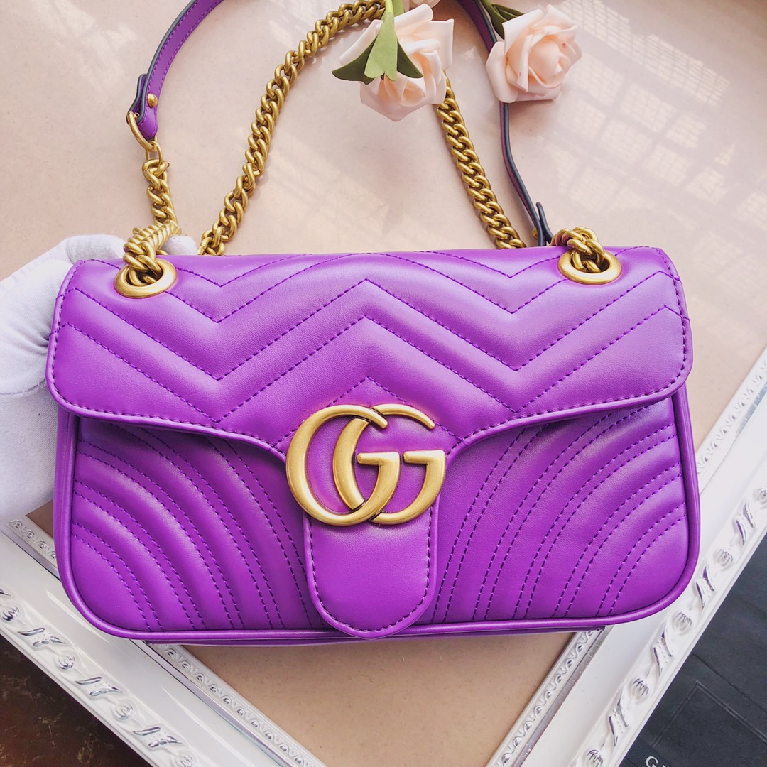 Replica Gucci Marmont Small Matelasse Shoulder Bag Nano/22Cm/26Cm1:1High-quality replica