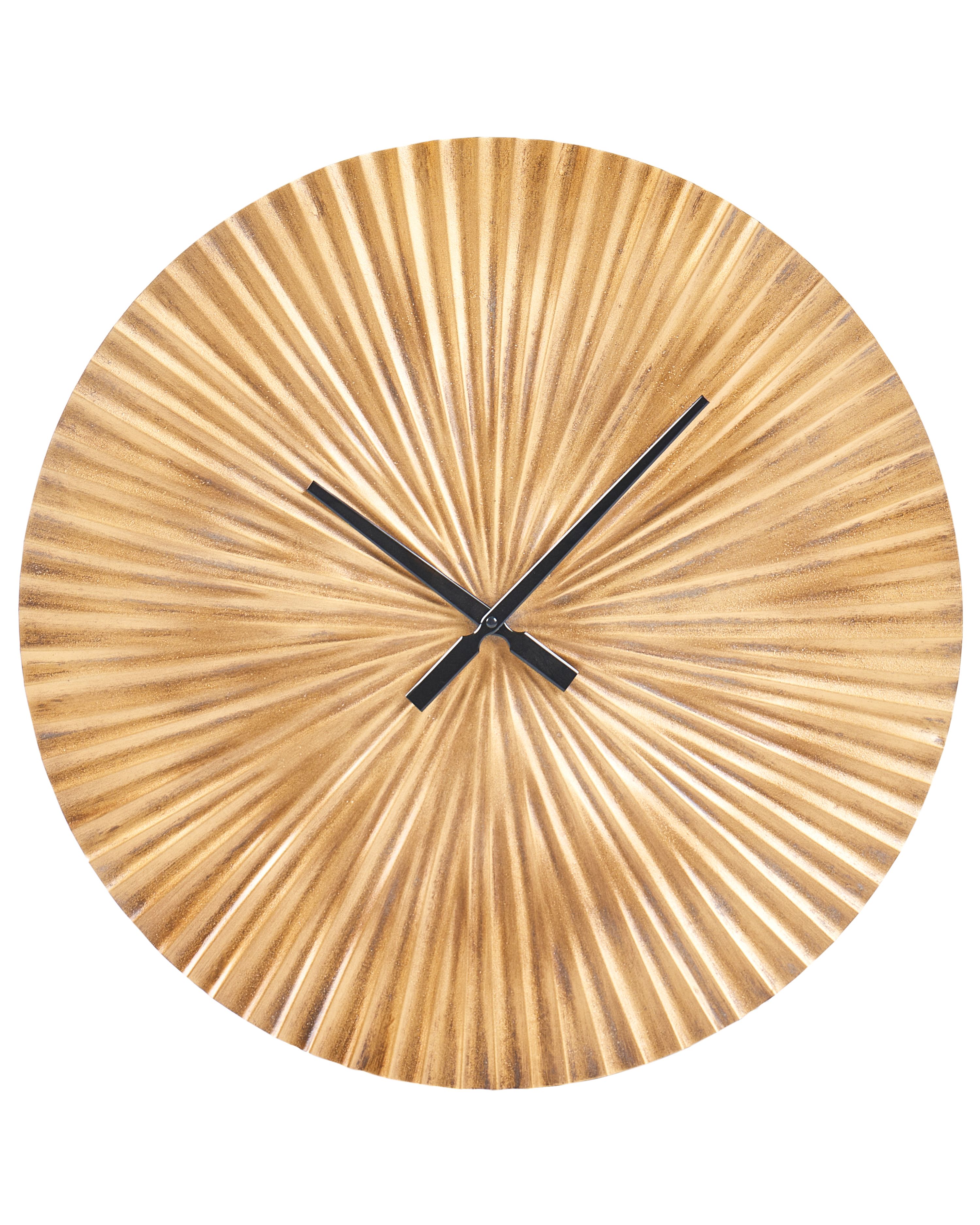 Wall Clock VAIGAI 59 cm Metal Gold
