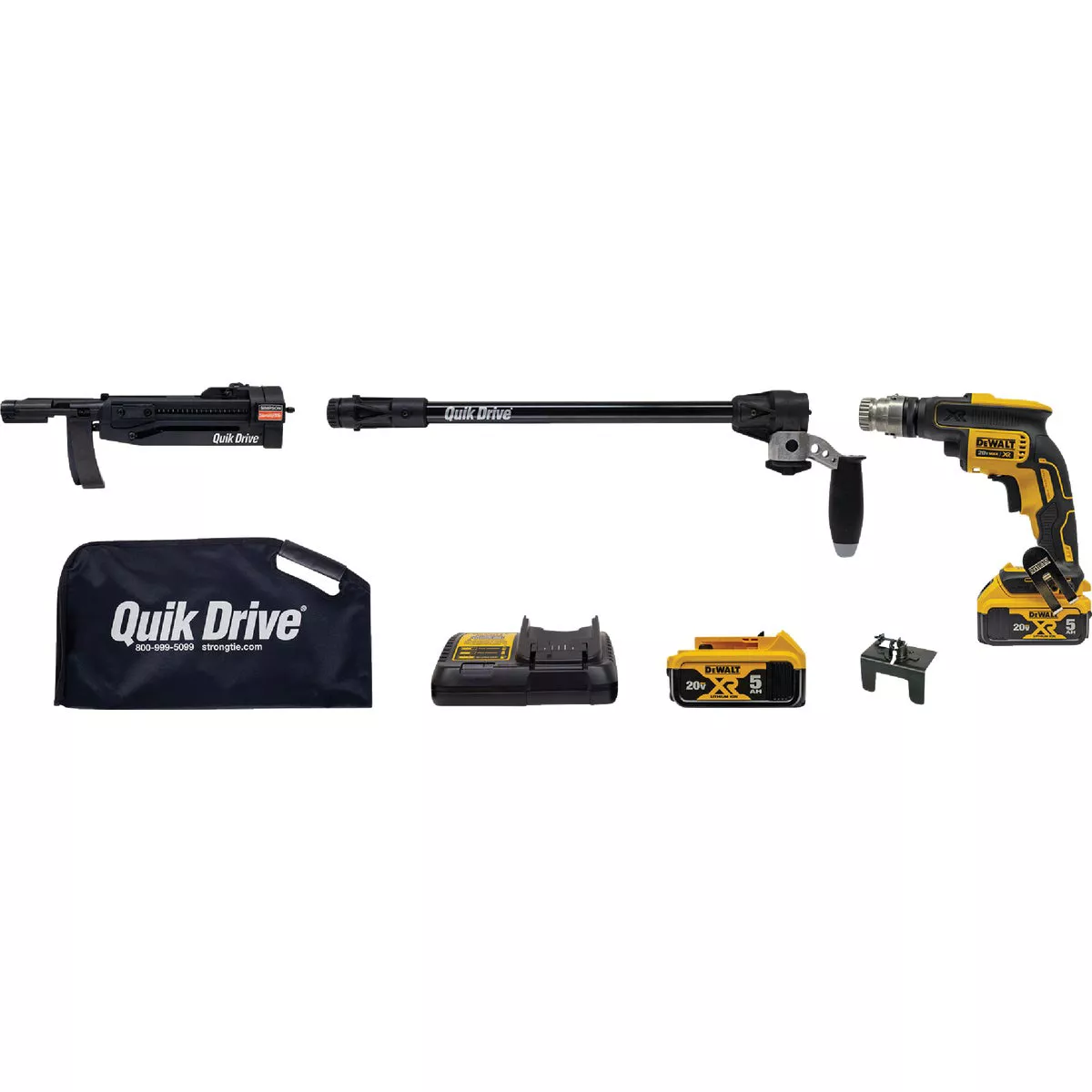 Quik Drive Cordless PRO300SG2 Decking System with DeWalt 2000 RPM Screwdriver Motor