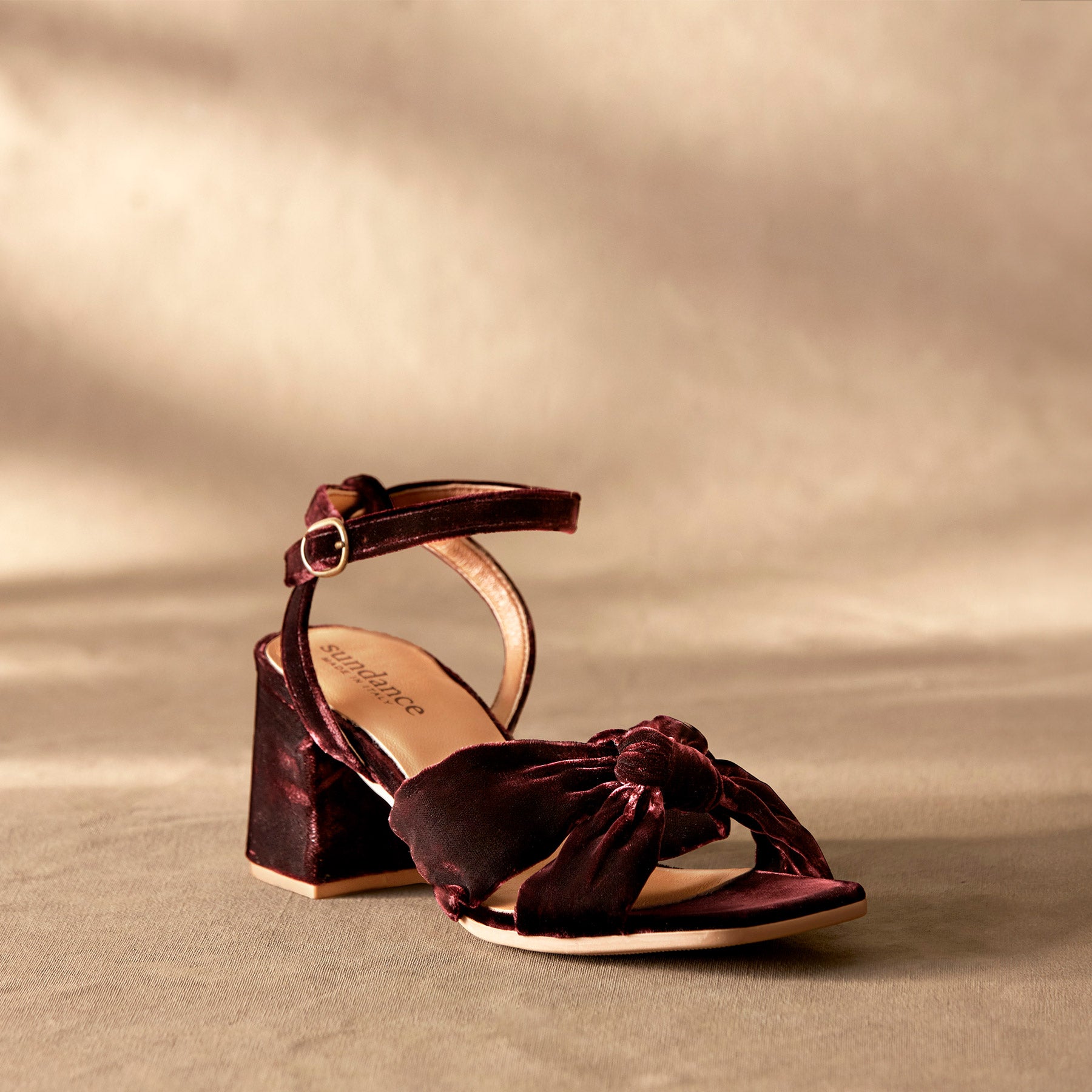 Natasha Velvet Heels - Sundance Clothing