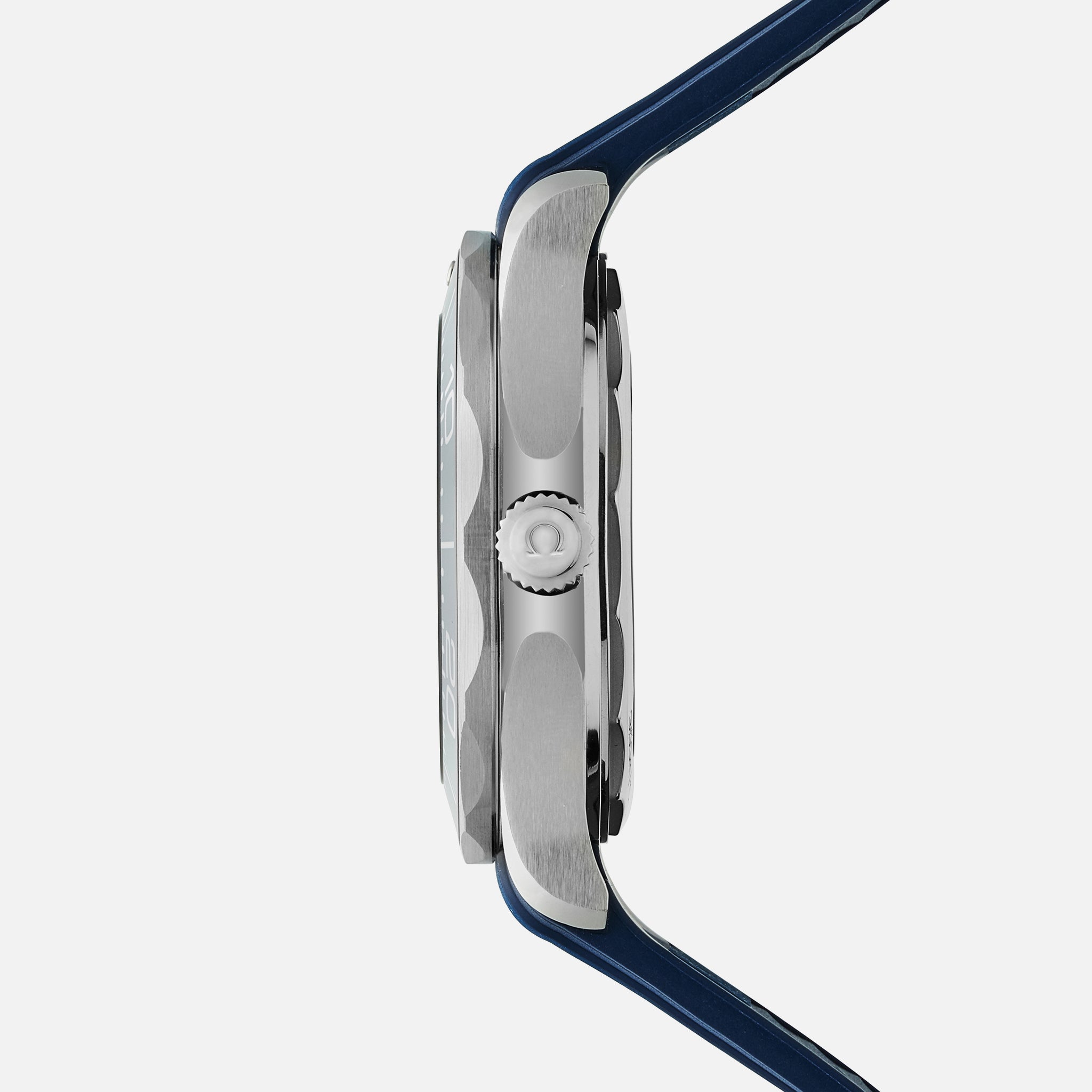 Seamaster Diver 300M Co-Axial Master Chronometer 42mm Blue Dial On Rubber Strap(1:1 replica) - Top club