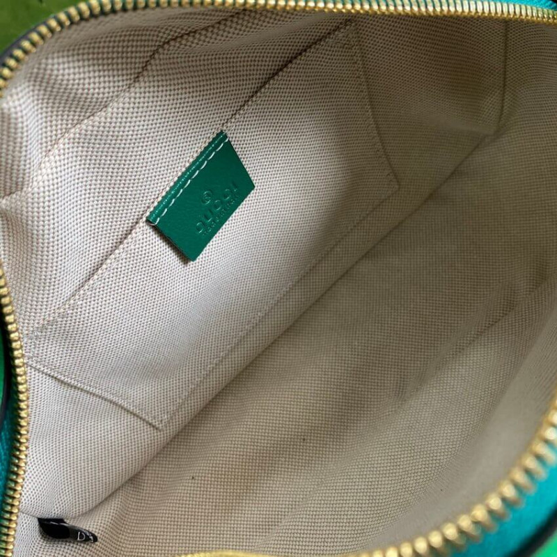 Replica Gucci Gg Marmont Small Shoulder Bag 447632 Green And Emerald Leather1:1High-quality replica