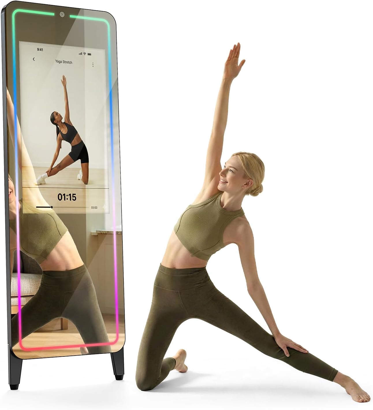 Smart Gym Mirror for Home Workouts, 32