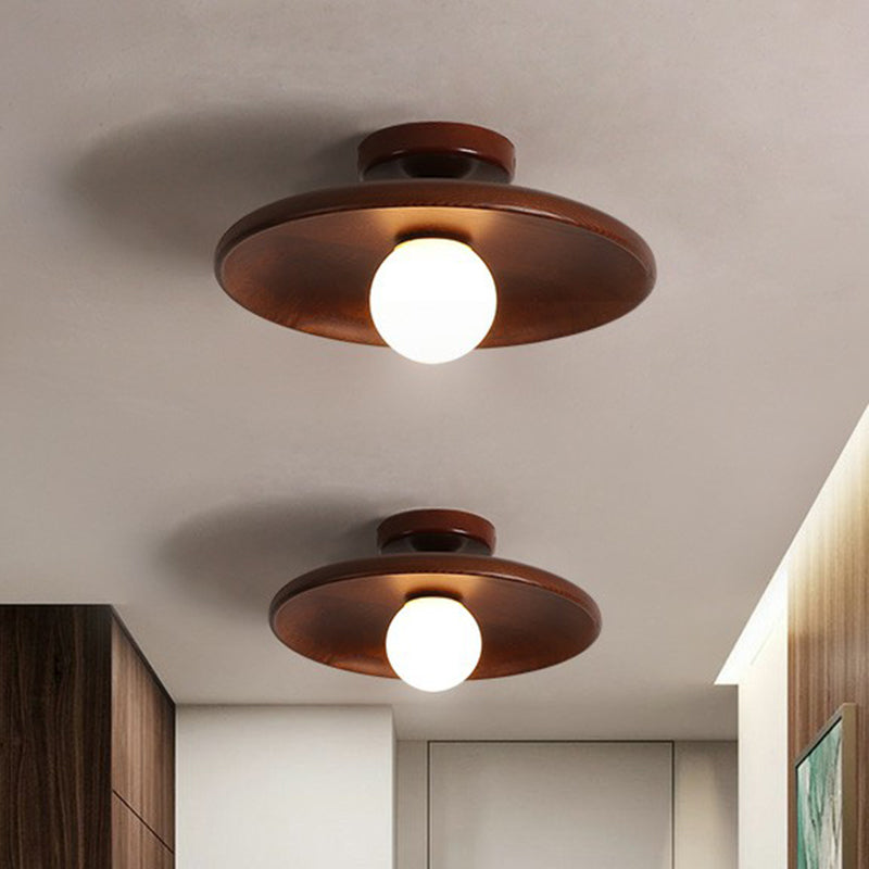 BowlLumière – Elegante Platte Plafondlamp