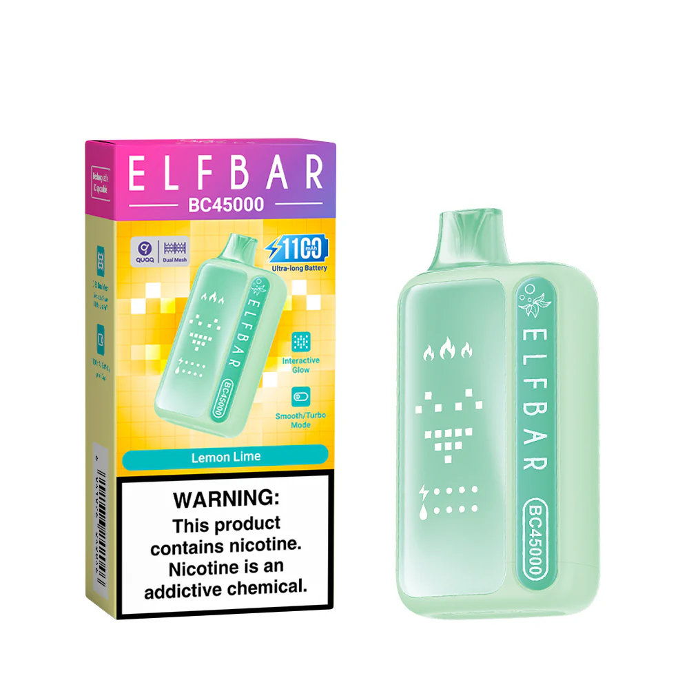 ELFBAR BC45000 vape usa e getta ricaricabile (tutti i gusti)